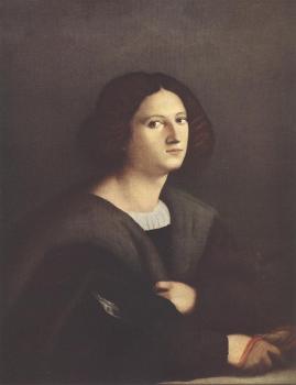 Il Vecchio Palma Jacopo : Portrait Of A Man